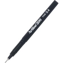 Artline Unisex 200N Fine Keçe Uçlu Yazı Kalemi Uç:0,4 mm LV-A-EK-200N