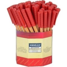 Pensan Offıcepen Tükenmez Kalem Kırmızı 60 Lı