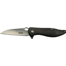 Mepura Crkt Lotus 1265 Bk Siyah Kamp / Outdoor Çakı 18CM - Yarı Otomatik, Kemerlikli, Kutulu