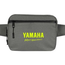 Zepplin Giyim Yamha Revs Your Heart Bel Çantası Fermuarlı Gri Renk