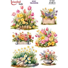 E Hobici Sulu Transfer Kağıdı 25X35CM ST-981