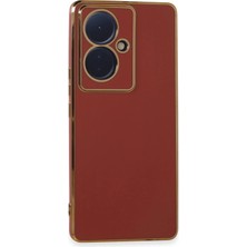 Vivo V29 Lite Kılıf Volet Silikon - KIRMIZI-(5796) - F181K893-U19181