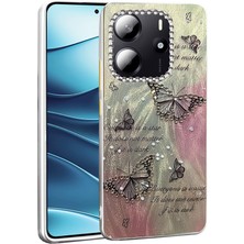 Xiaomi Redmi Note 14 4g Kılıf Blade Aynalı Desenli Kapak - Desen 6-(5796) - F765K710-U89765