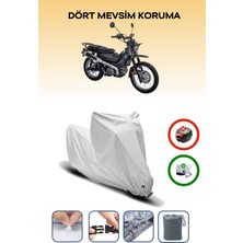 Altai Tank X125 Için Kilit Uyumlu Motosiklet Branda, Güvenli, Su Geçirmez Dayanıklı Kumaş