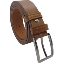 Baw Company Erkek Kemer Hakiki Deri Kumaş ve Kanvas Pantolonlar Için Uygun 3.2cm