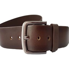 Baw Company Hakiki Deri Erkek Kemer Kot Için 4.30CM Deri Hakiki Metal Toka