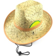 Baw Company Hasır Fötr Şapka Doğal Şık Güneşten Korunma