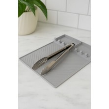 iselahome Tidymat Silikon Mutfak ve Barbekü Matı – Yağ Geçirmez, Kolay Temizlenebilir Isıya Dayanıklı Mat