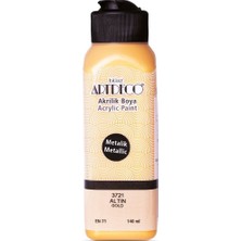 Artdeco Akrilik Boya 140ml Metalik Altın 3721