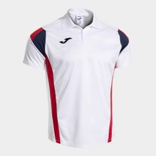 Joma Montreal Erkek Kırmızı Beyaz Polo Yaka Spor Tişört 104302.206