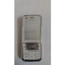 OEM Nokia 6120 Classic Telefon Kapağı (Beyaz)