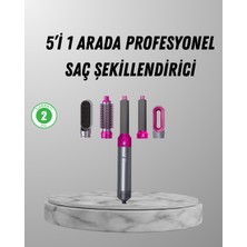 Bi Seyyar 5’i 1 Arada Saç Şekillendirici Set Kuaför Düzeyinde Performans ve Ergonomik Tasarım
