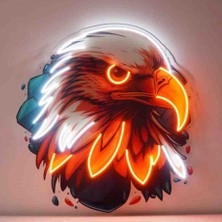 Kamer Neon LED Işıklı Pop Art Sanatsal Tablo