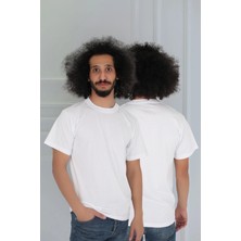 Cennetoğlu Erkek Slim Fit Sıfır Yaka Fanila T-Shirt