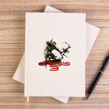 Zepplin Giyim Crysis Level Three Warrior Çizgisiz Kanvas Defter Çizgisiz