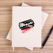 Zepplin Giyim Judas Priest Steel Çizgisiz Kanvas Defter Çizgisiz