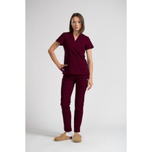 Oksijen Uniform Citrine - Bordo (Takım)