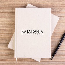Zepplin Giyim Katatonia Sanctitude Çizgisiz Kanvas Defter Çizgisiz