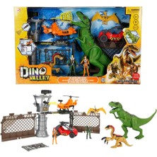 Sesli ve Işıklı Dino Valley Karargah Kulesi Oyun Seti