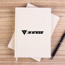 Zepplin Giyim Dainese Logo Çizgisiz Kanvas Defter Çizgisiz