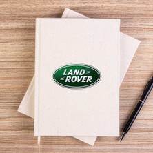 Zepplin Giyim Land Rover Logo Çizgisiz Kanvas Defter Çizgisiz