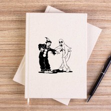 Zepplin Giyim Ghostemane Duet Çizgisiz Kanvas Defter Çizgisiz