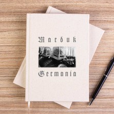 Zepplin Giyim Marduk Germania Çizgisiz Kanvas Defter Çizgisiz