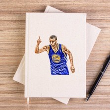 Zepplin Giyim Stephen C. 30 Warriors Çizgisiz Kanvas Defter Çizgisiz