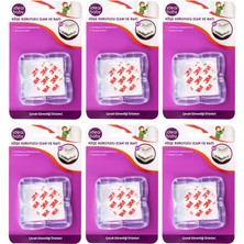 İdeal Baby Ideal Baby Köşe Koruyucu Cam 6'lı Set - Standart Standart