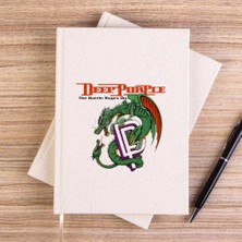 Zepplin Giyim Deep Purple The Battle Rages Çizgisiz Kanvas Defter Çizgisiz