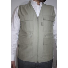 Baw Company Erkek Çok Cepli Yazlık Yelek