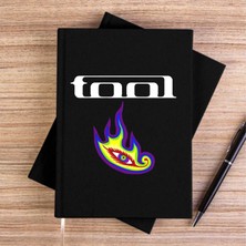 Zepplin Giyim Tool Colors Eye Siyah Kanvas Defter Çizgisiz