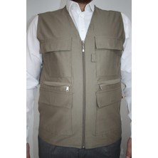 Baw Company Erkek Çok Cepli Yazlık Yelek