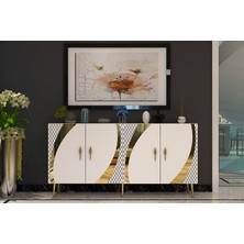 Hookdd (KB150) Konsol Beyaz-Altın