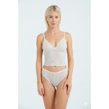 Laperissa Dantel Detaylı Esnek Bralet & Slip Takımı