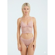 Laperissa Dantel Detaylı Esnek Bralet & Slip Takımı