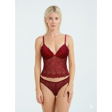 Laperissa Dantel Detaylı Esnek Bralet & Slip Takımı