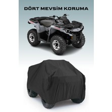 Breen Can-Am Dps 650 Atv Su Geçirmez Brandası -Siyah