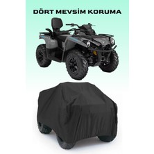 Breen Can-Am L Max Dps 450 Atv Su Geçirmez Brandası -Siyah