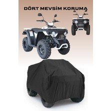 Breen Kuba Mc 220 Atv Su Geçirmez Brandası -Siyah