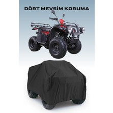 Breen Kanuni Atv 150 U On-Road Atv Su Geçirmez Brandası -Siyah