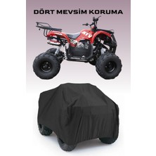 Breen Kanuni Atv 125 U Off Road Atv Su Geçirmez Brandası -Siyah