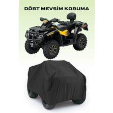 Breen Can-Am Xt 800 Ar Atv Su Geçirmez Brandası -Siyah