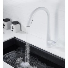 Fualora Gizli Spiralli Mutfak  Evye Bataryası Beyaz