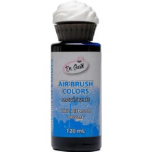 Dr. Gusto Airbrush Gıda Boyası Mavi 120 ml – Pasta, Şeker Hamuru ve Fondan Için Profesyonel Boya
