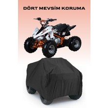 Breen Kuba Predator 110 Atv Su Geçirmez Brandası -Siyah