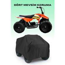 Breen Yuki 70 cc Afacan Atv Su Geçirmez Brandası -Siyah