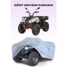 Breen Gri Mondial Au 200(T3B) Atv Branda, Güvenli, Su Geçirmez Dayanıklı Kumaş