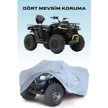 Breen Gri Segway Snarler 500 Atv Branda, Güvenli, Su Geçirmez Dayanıklı Kumaş