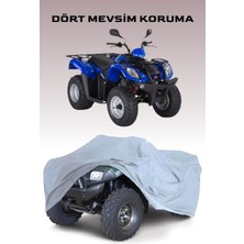 Breen Kymco Mxu 150 Atv Su Geçirmez Brandası -Gri